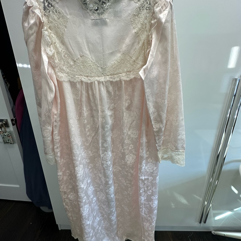 Dior Pink Floral Lace Chemise - Picture 10 of 11